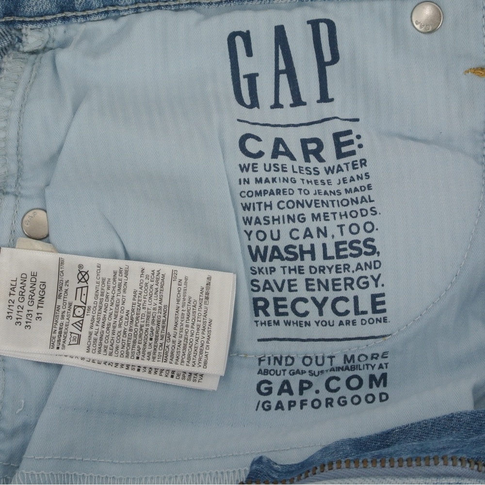 GAP Women's ✨NWT✨ Kick Fit 🩵 High Rise Jeans - Light‎ Denim - Picture 6 of 8